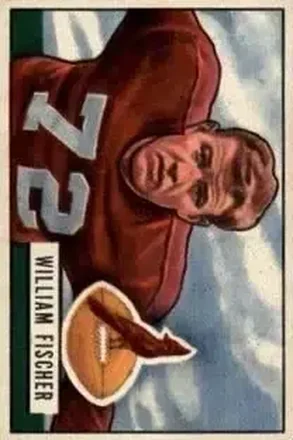 1951 Bowman #65 William Fischer