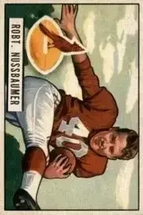 1951 Bowman #66 Robert Nussbaumer