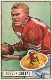 1951 Bowman #67 Gordy Soltau
