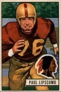 1951 Bowman #71 Paul Lipscomb