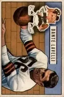 1951 Bowman #73 Dante Lavelli