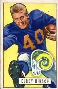 1951 Bowman #76 Elroy Hirsch