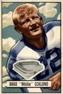1951 Bowman #81 Brad Ecklund
