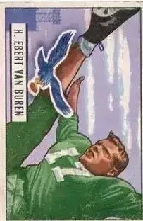 1951 Bowman #84 Ebert Van Buren