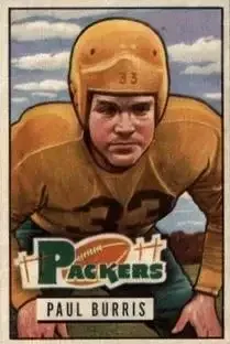 1951 Bowman #89 Paul Burris