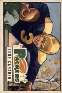 1951 Bowman #90 Tony Canadeo