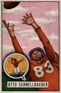1951 Bowman #92 Otto Schnellbacher