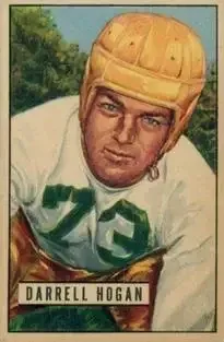 1951 Bowman #NNO Proofs Darrell Hogan