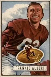 1951 Bowman #103 Frank Albert