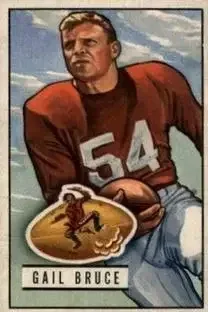 1951 Bowman #104 Gail Bruce