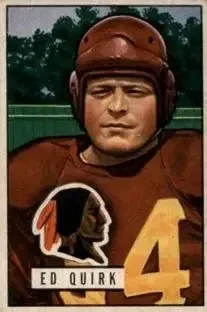 1951 Bowman #107 Ed Quirk