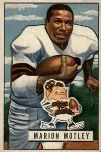 1951 Bowman #109 Marion Motley