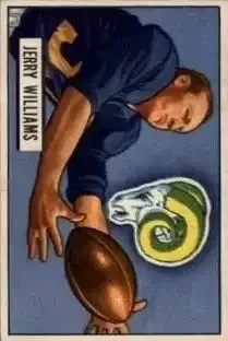 1951 Bowman #114 Jerry Williams
