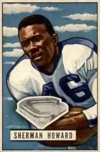 1951 Bowman #116 Sherman Howard