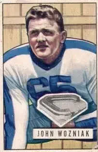 1951 Bowman #117 John Wozniak