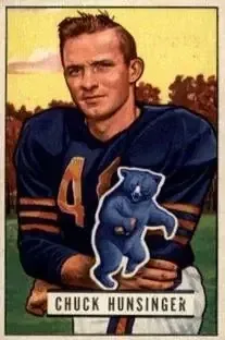 1951 Bowman #123 Chuck Hunsinger