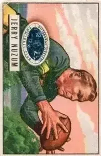 1951 Bowman #129 Jerry Nuzum