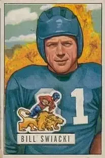 1951 Bowman #132 Bill Swiacki