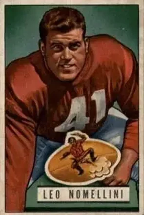 1951 Bowman #140 Leo Nomellini