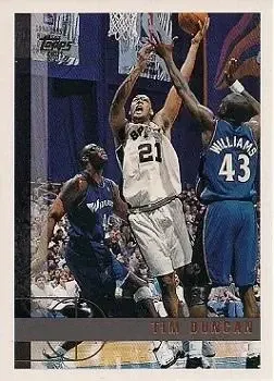 1997-98 Topps #115 Tim Duncan