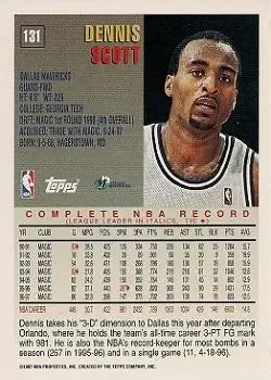 Back of Dennis Scott