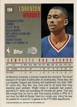 Back of Lorenzen Wright