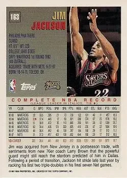 Back of Jim Jackson