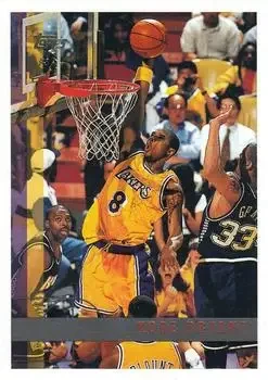 Front of Kobe Bryant