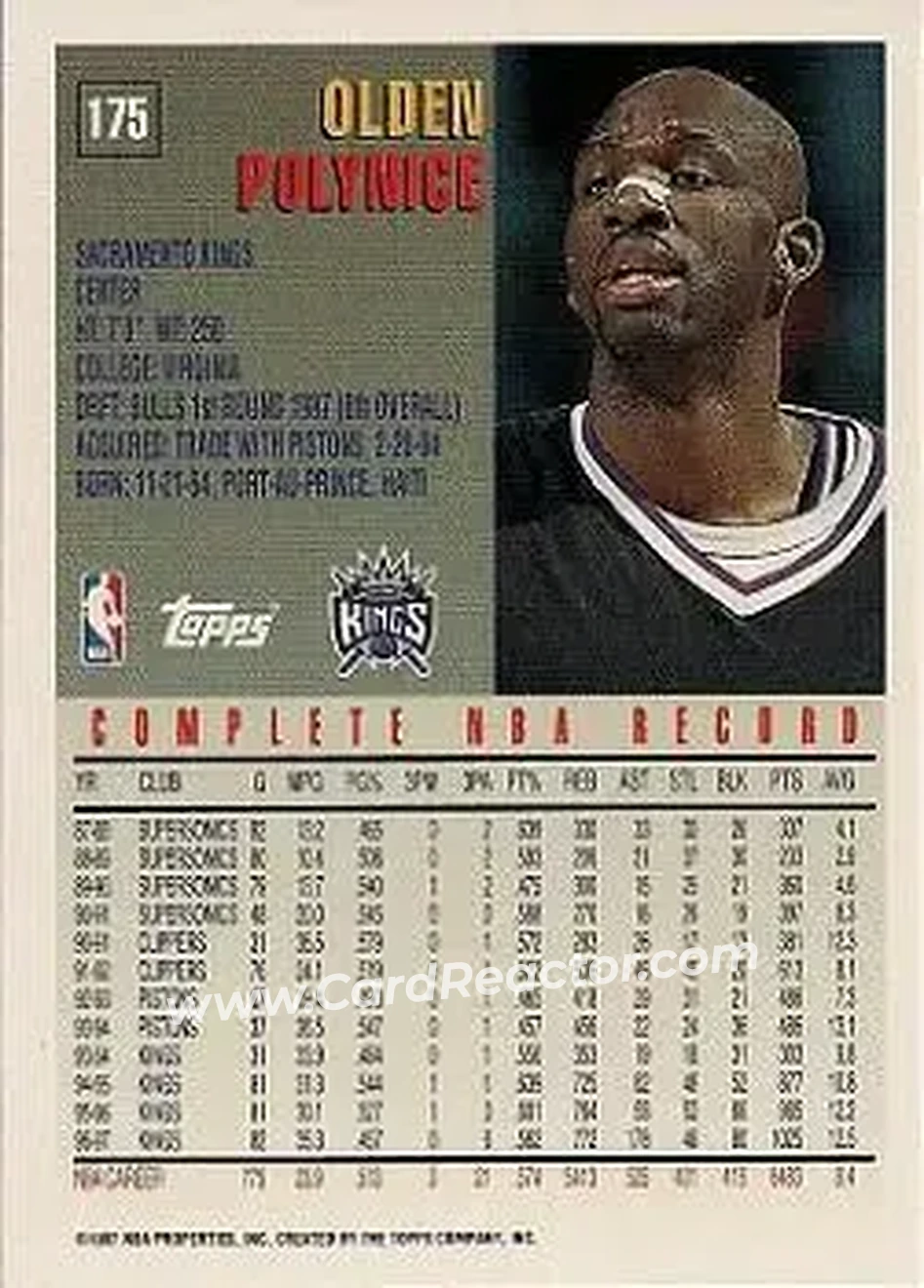 Back of Olden Polynice