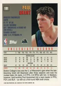 Back of Paul Grant