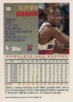 Back of Clifford Robinson
