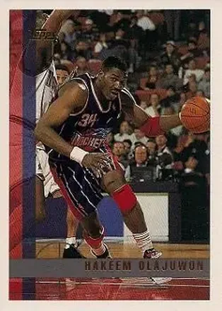 1997-98 Topps #203 Hakeem Olajuwon