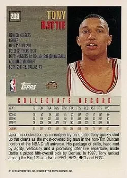 Back of Tony Battie