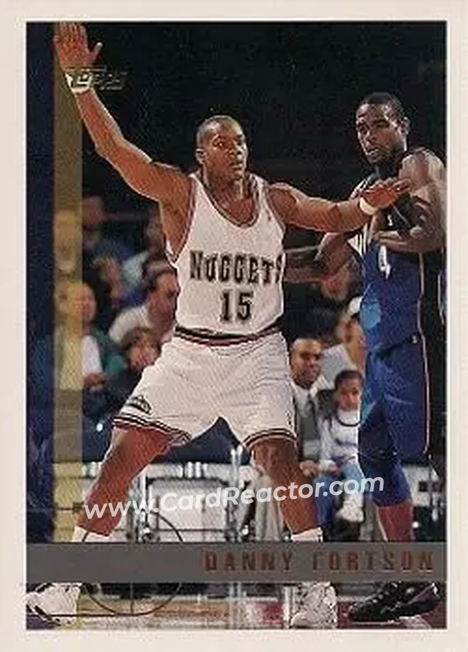 Front of Danny Fortson