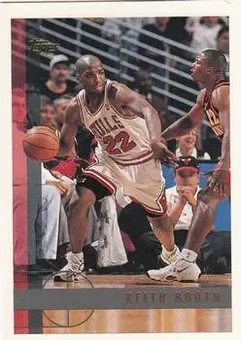 1997-98 Topps #214 - Keith Booth - Chicago Bulls 1997-98 Topps #214 - Keith Booth - Chicago Bulls