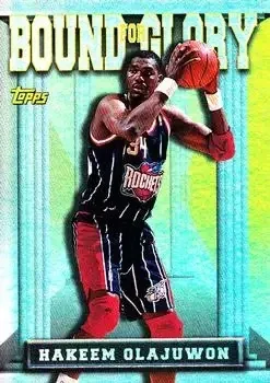 1997-98 Topps #BG4 Bound for Glory Hakeem Olajuwon