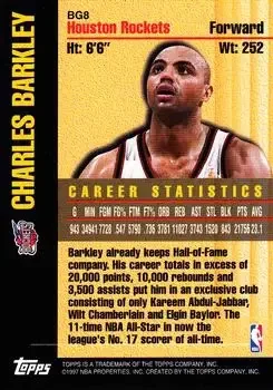 Back of Charles Barkley