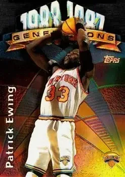1997-98 Topps #G6 Generations Refractors Patrick Ewing