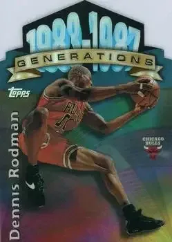 1997-98 Topps #G8 Generations Refractors Dennis Rodman