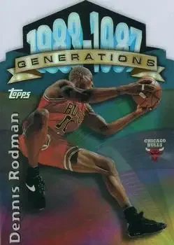 1997-98 Topps #G8 Generations Refractors Dennis Rodman