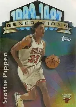 1997-98 Topps #G9 Generations Refractors Scottie Pippen