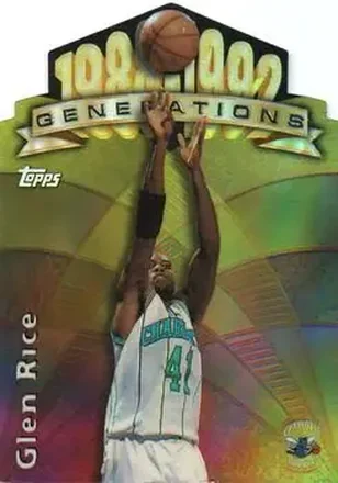 1997-98 Topps #G12 Generations Refractors Glen Rice