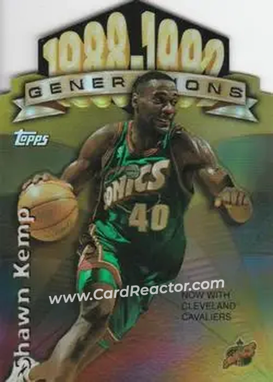 Front of Shawn Kemp