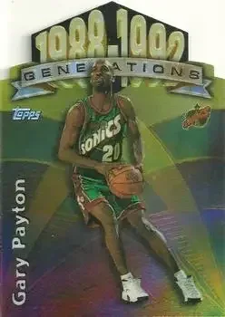 1997-98 Topps #G14 Generations Refractors Gary Payton