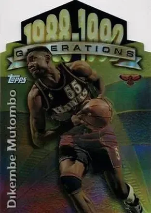 1997-98 Topps #G15 Generations Refractors Dikembe Mutombo