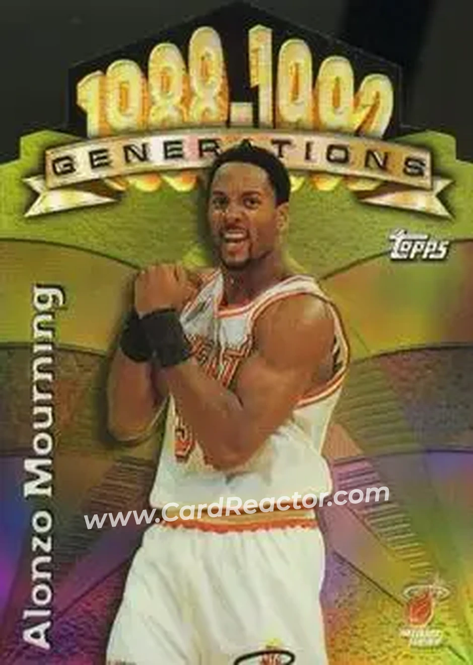 Front of Alonzo Mourning