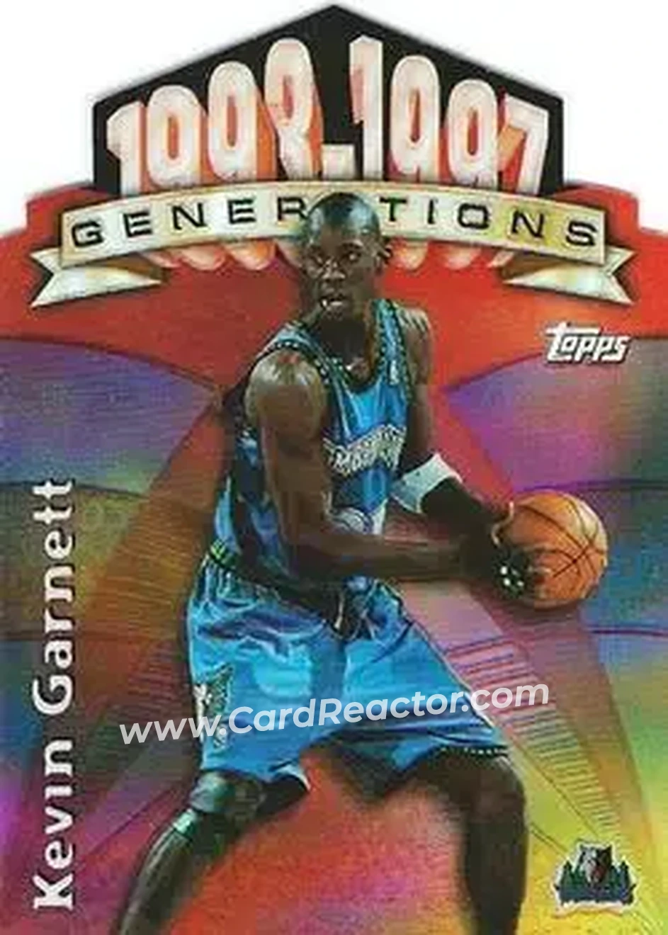 Front of Kevin Garnett