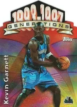 1997-98 Topps #G23 Generations Refractors Kevin Garnett