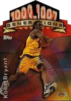 1997-98 Topps #G24 Generations Refractors Kobe Bryant