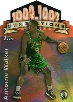 1997-98 Topps #G26 Generations Refractors Antoine Walker
